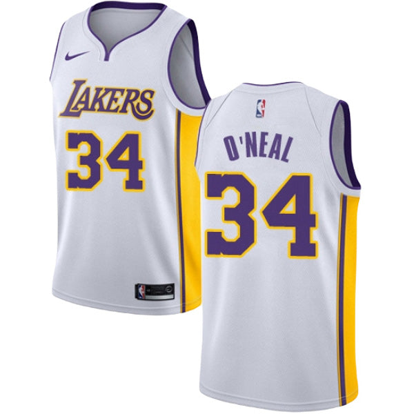 Youth Los Angeles Lakers Shaquille O'Neal Association Jersey - White